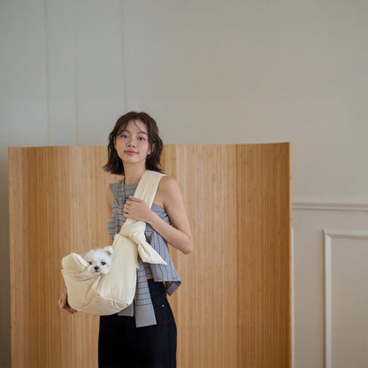 【予約】open bag - ivory [APERTY]