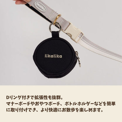 【 likalika 】breezs walk hands free leash（3color）