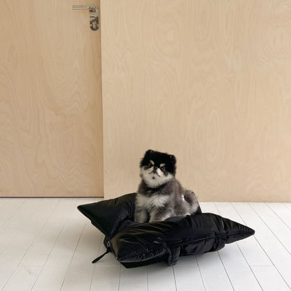 【予約】wide bag - glossy black [APERTY]