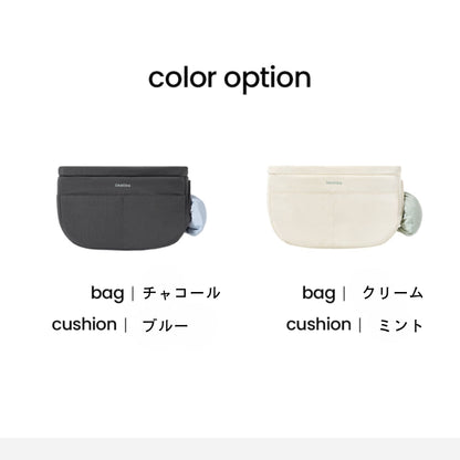 【 likalika 】half moon sling bag（2color）