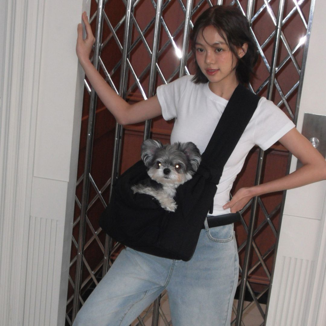【予約】open bag - black [APERTY]