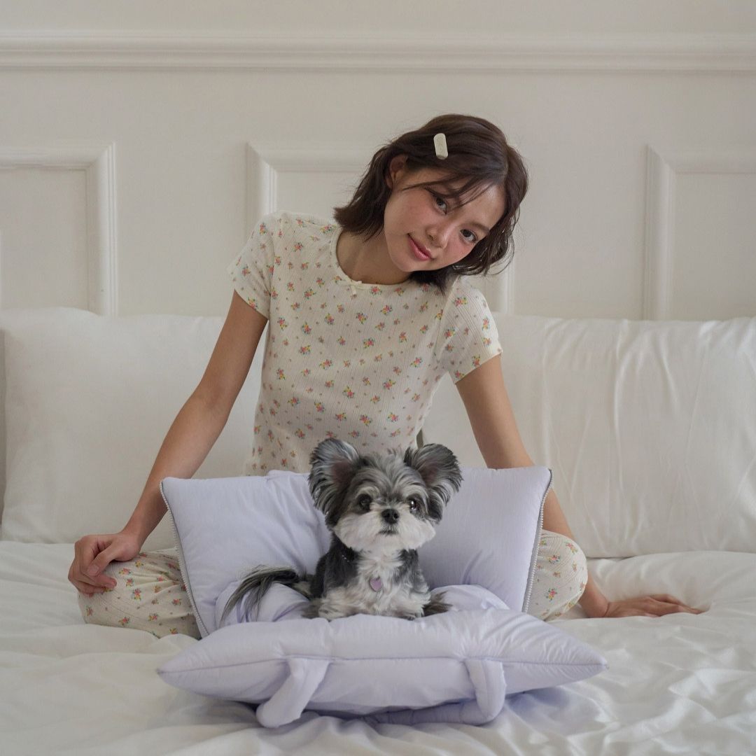 【予約】wide bag - purple [APERTY]