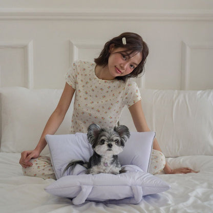 【予約】wide bag - purple [APERTY]