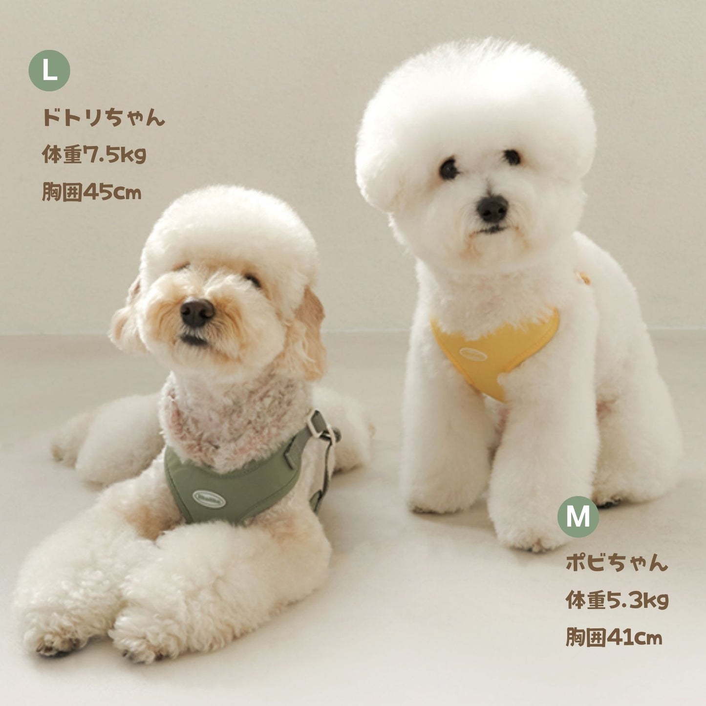 【 likalika 】cotton candy harness（4color）