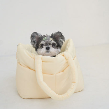 【予約】wide bag - yellow [APERTY]