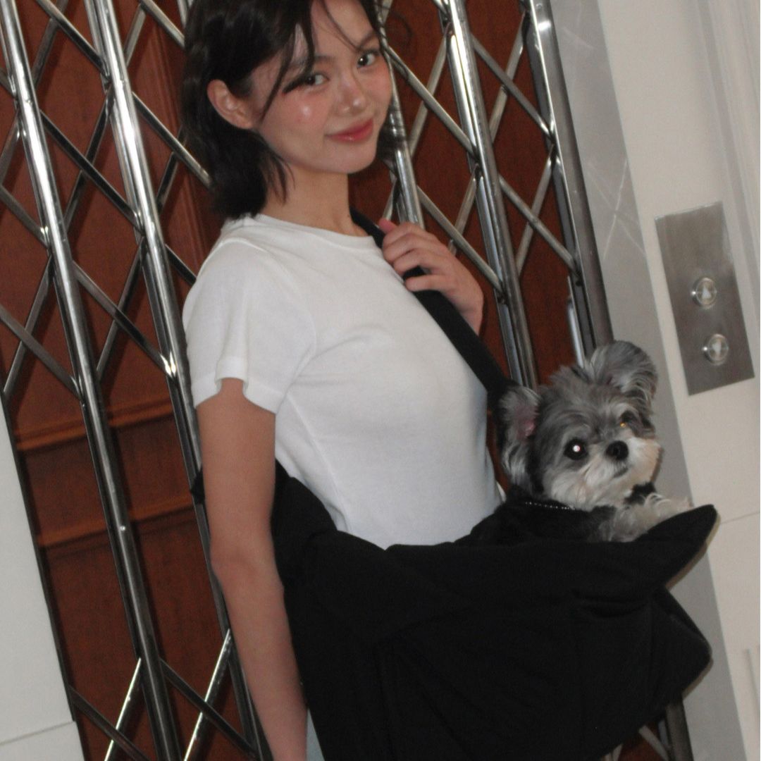 【予約】open bag - black [APERTY]