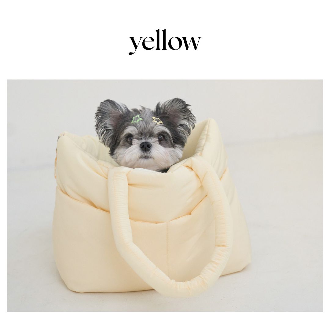【予約】wide bag - yellow [APERTY]