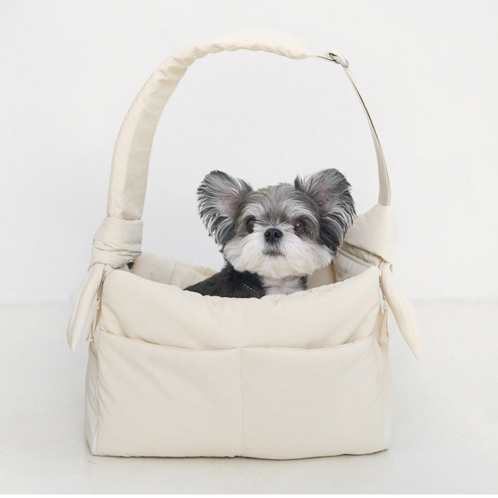 【予約】open bag - ivory [APERTY]