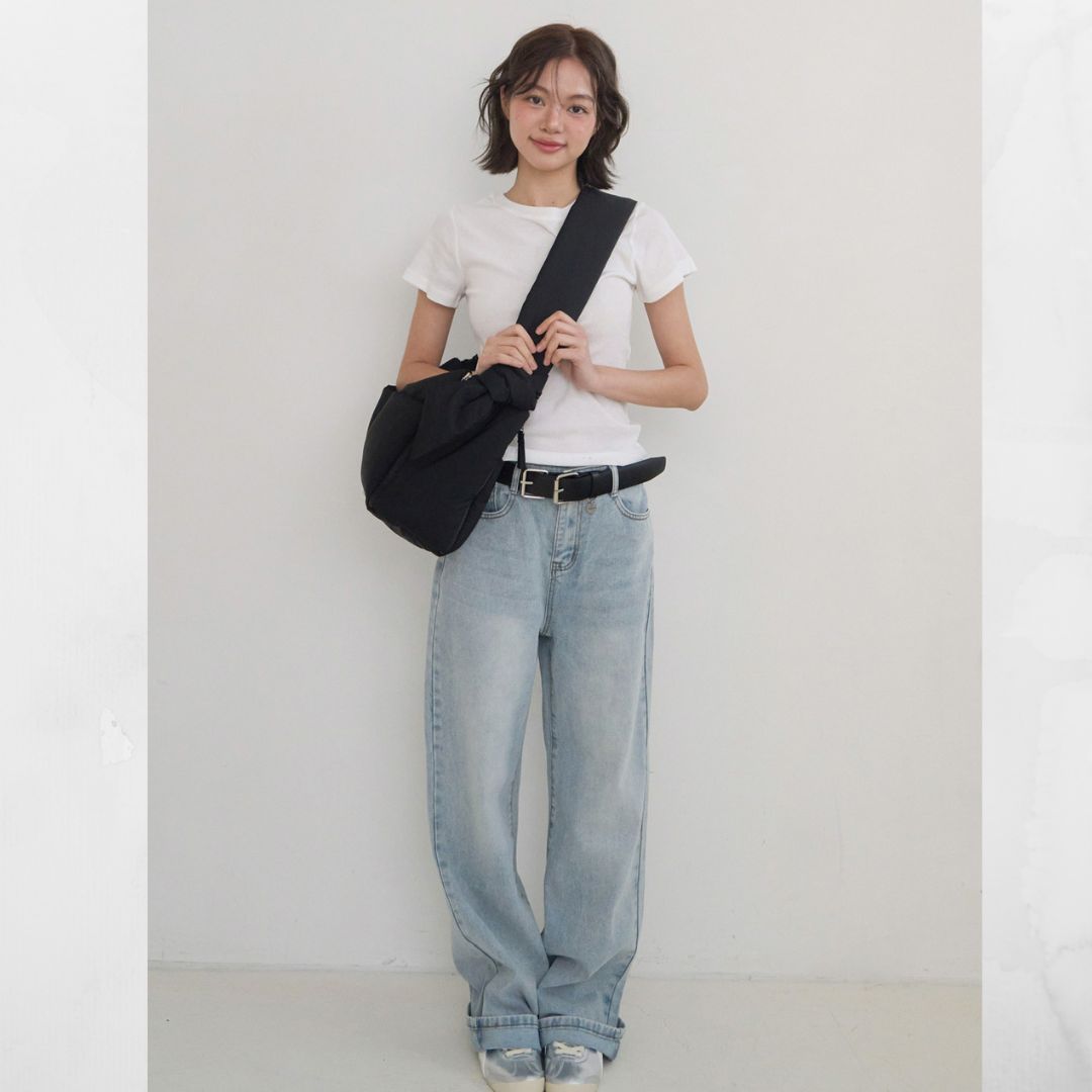 【予約】open bag - black [APERTY]