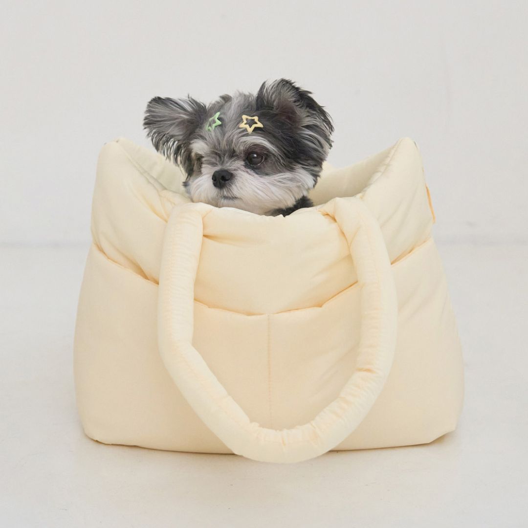 【予約】wide bag - yellow [APERTY]