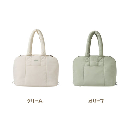 【 likalika 】ふわふわ Fluffy Carrier Bag （2color）