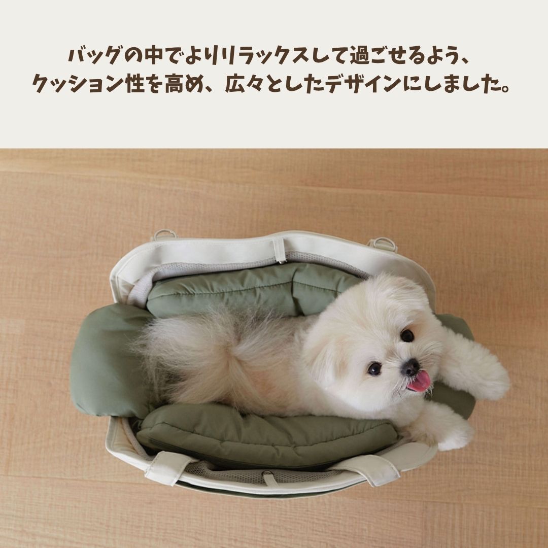 【 likalika 】cushion shoulder bag（3color）