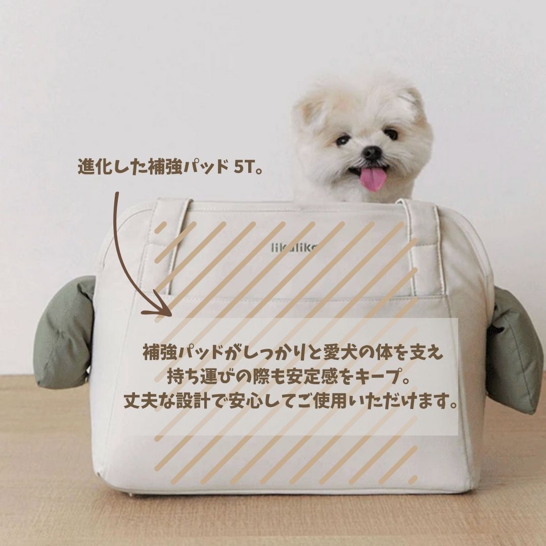 【 likalika 】cushion shoulder bag（3color）