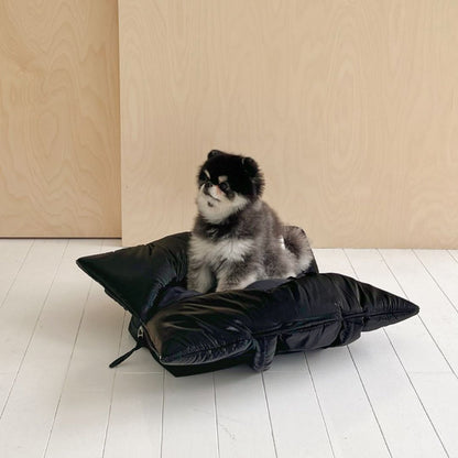 【予約】wide bag - glossy black [APERTY]
