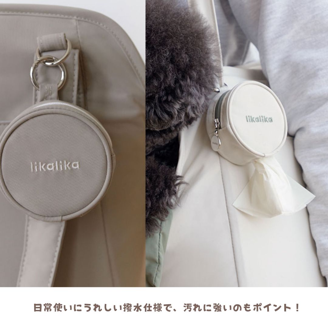 【 likalika 】manner bag pouch（4color）