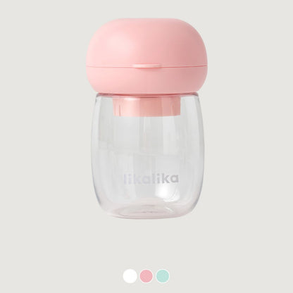 【 likalika 】one-touch water bottle（3color）