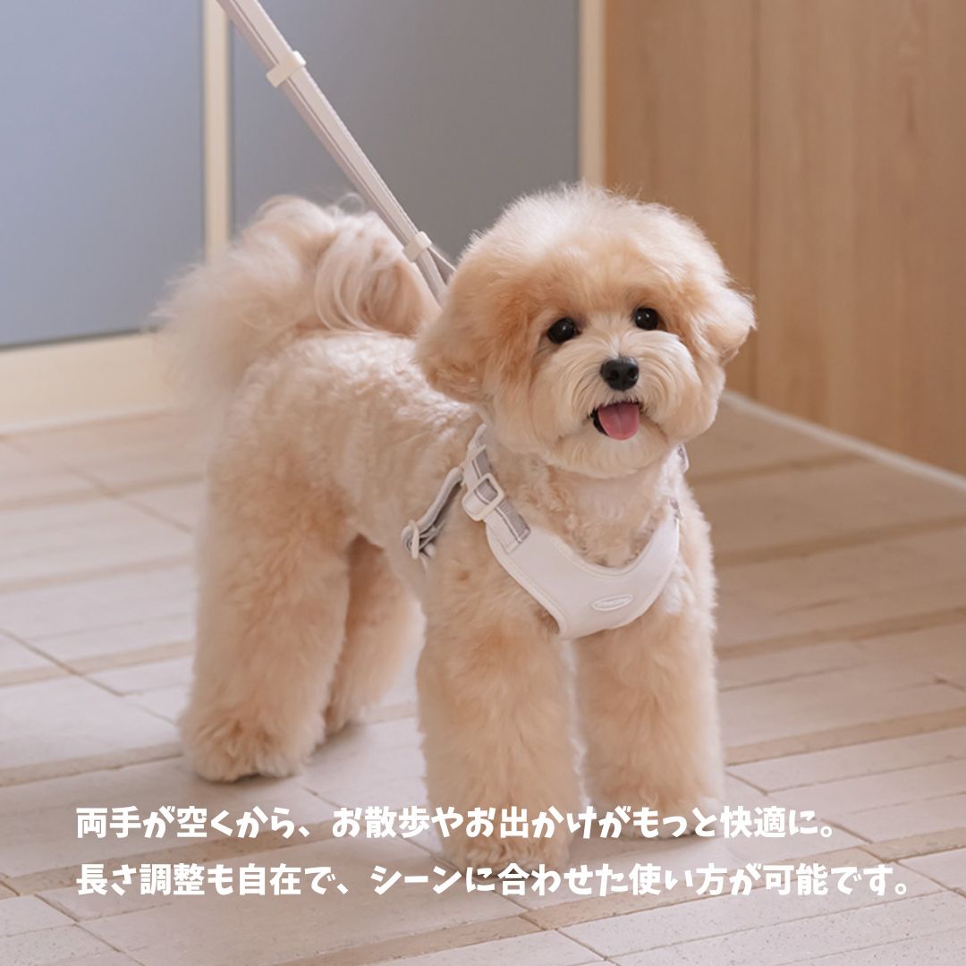 【 likalika 】breezs walk hands free leash（3color）