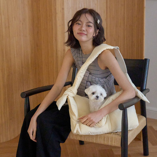 【予約】open bag - ivory [APERTY]