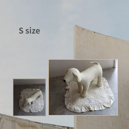 Rainy Syrup french frill cafe mat