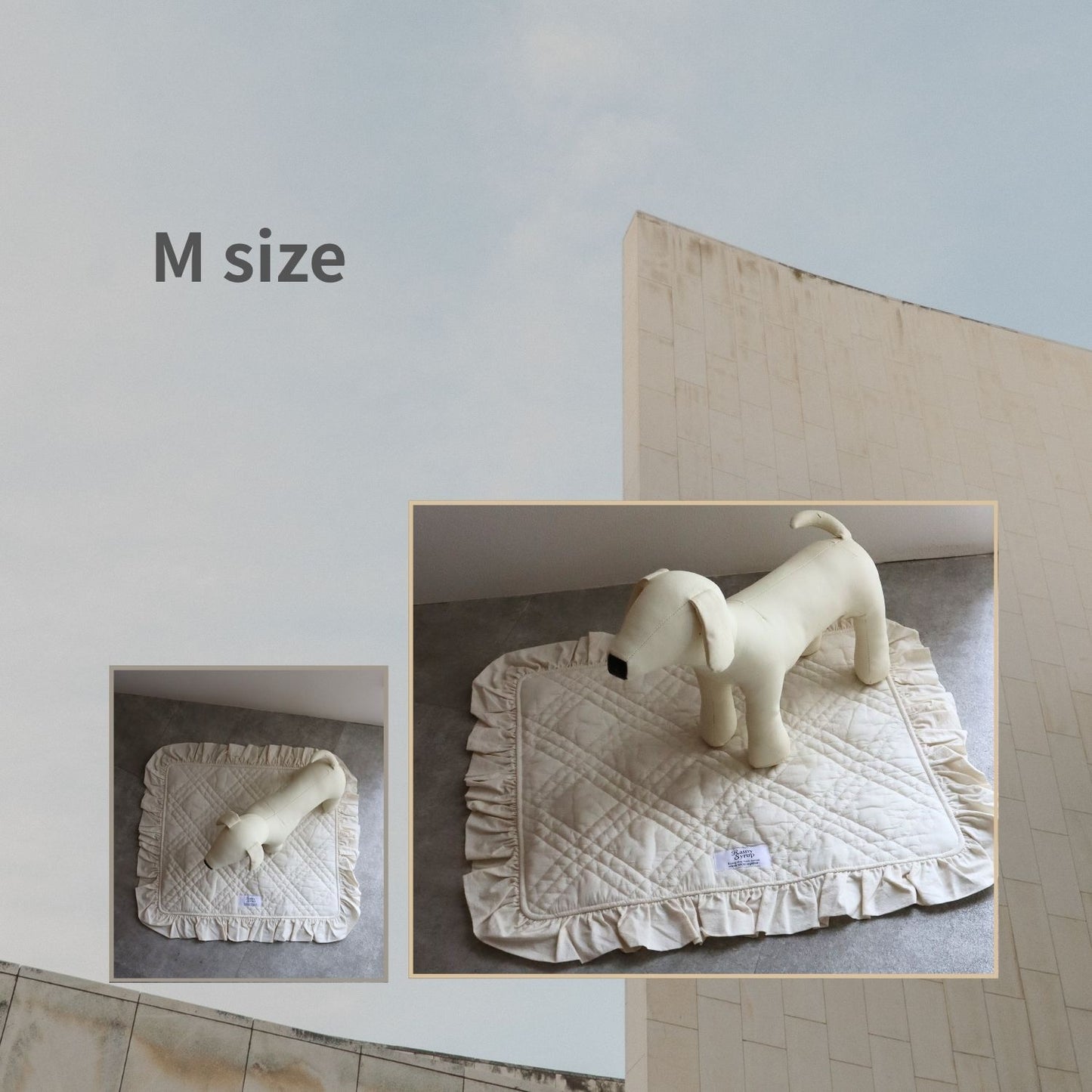 Rainy Syrup french frill cafe mat