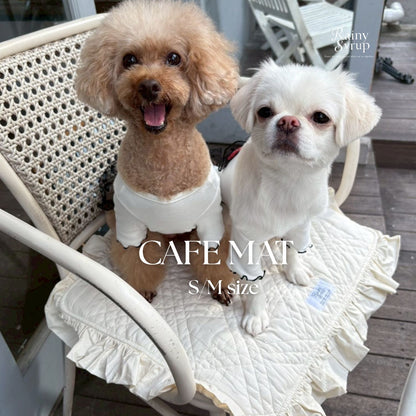 Rainy Syrup french frill cafe mat