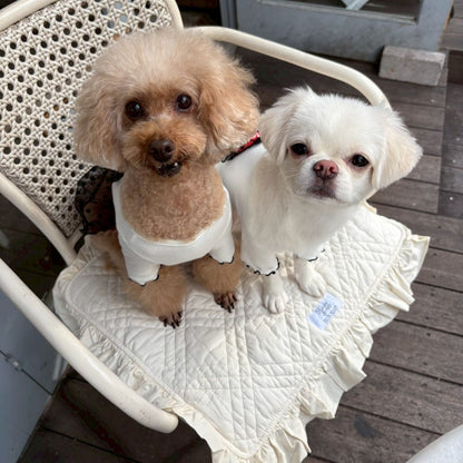 Rainy Syrup french frill cafe mat