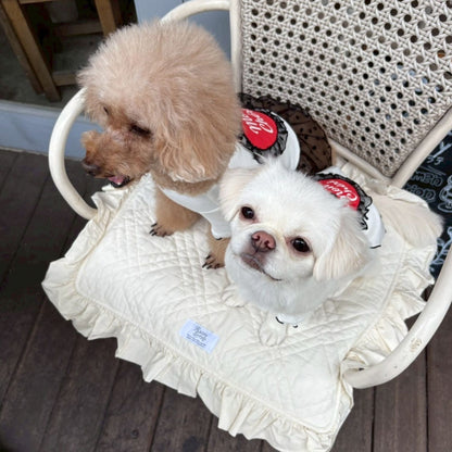 Rainy Syrup french frill cafe mat