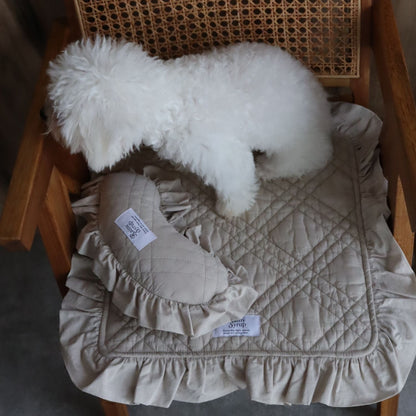 Rainy Syrup french frill cafe mat