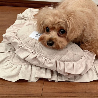 Rainy Syrup french frill cafe mat